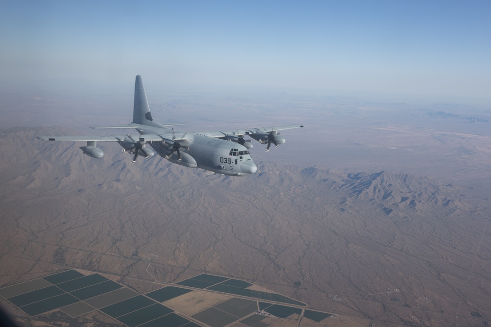 VMGR-153 Marines Conduct Flight Operations in Arizona