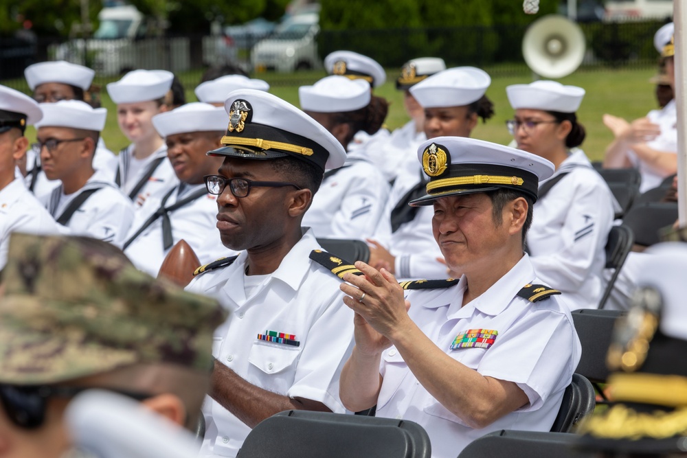 To Good Health: Navy Medicine Readiness and Training Unit Iwakuni change of charge ceremony