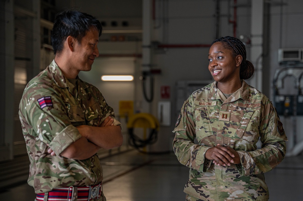 48th MDG hosts British Armed Forces Medical Corps