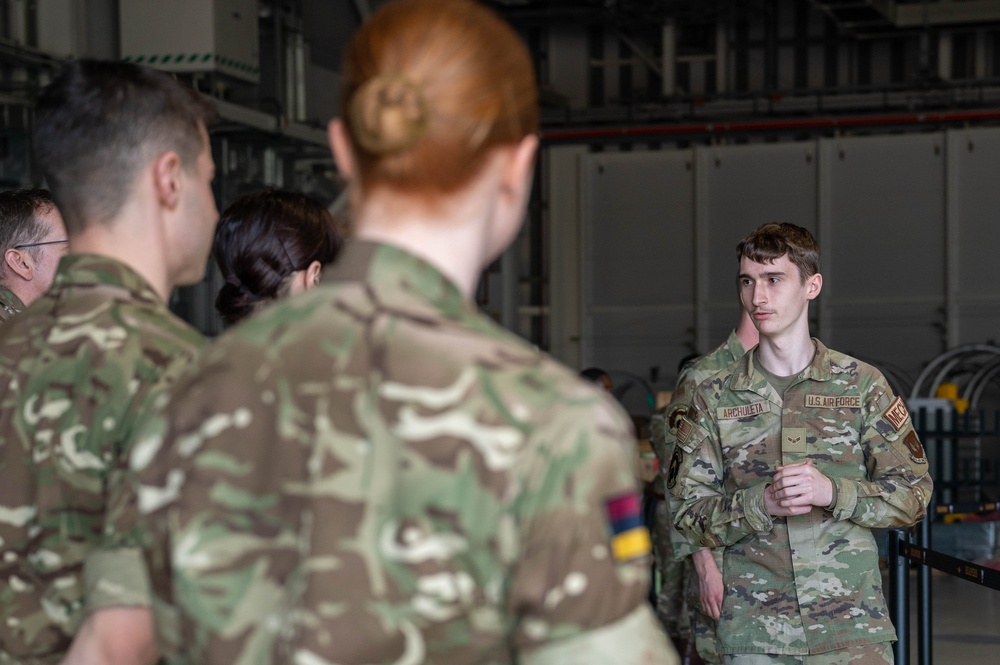 48th MDG hosts British Armed Forces Medical Corps