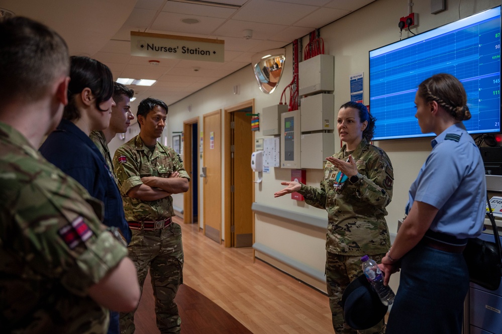 48th MDG hosts British Armed Forces Medical Corps