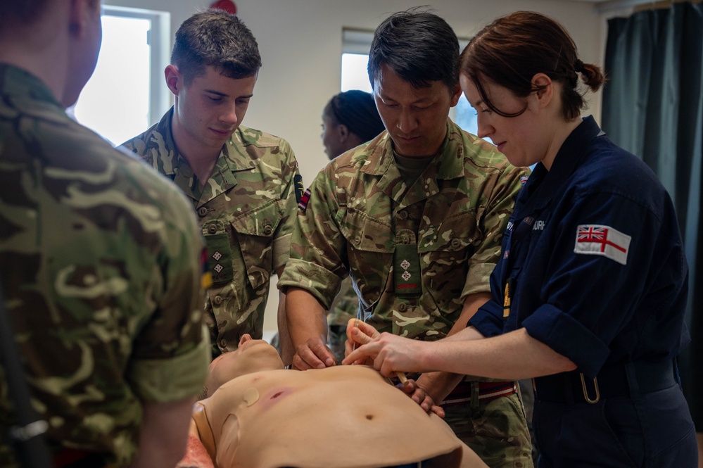 48th MDG hosts British Armed Forces Medical Corps