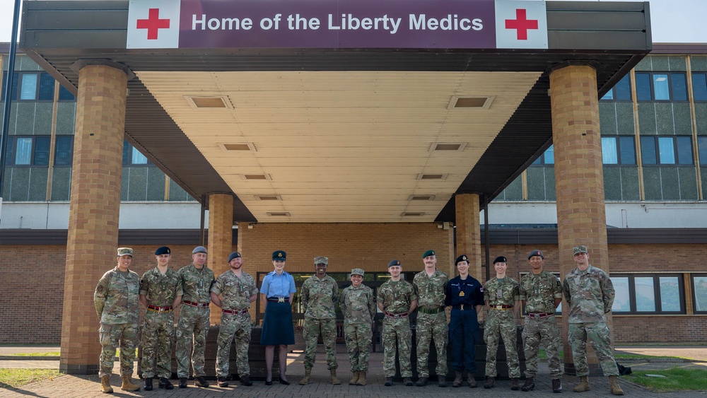 48th MDG hosts British Armed Forces Medical Corps