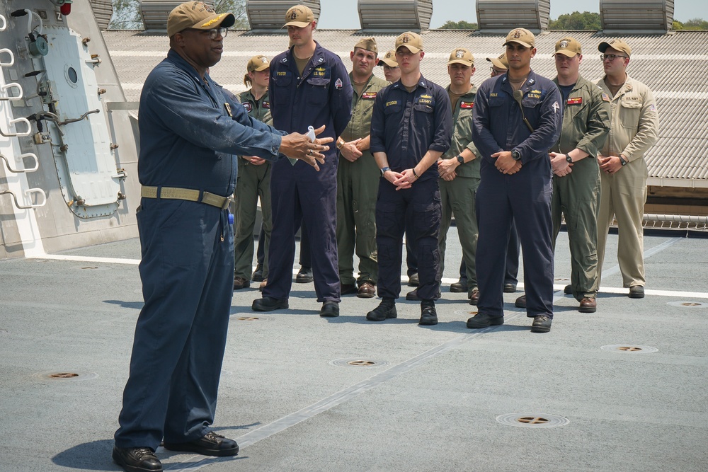 USS Gabrielle Giffords (LCS 10) conducts port visit in Phuket, Thailand