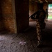 Chadian Special Forces conduct patrols in simulation village