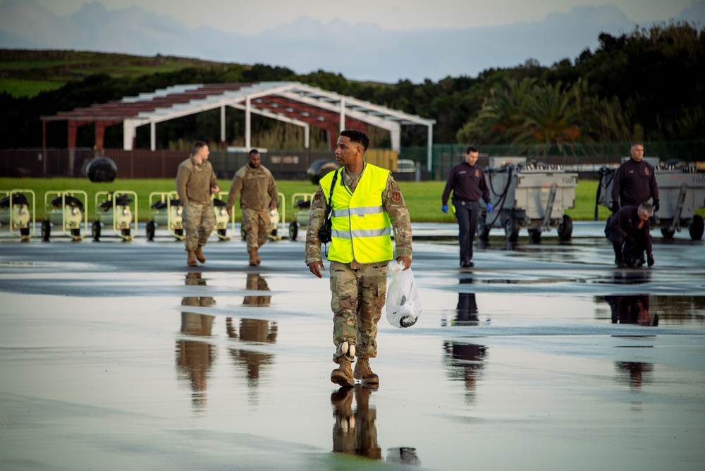 Lajes Field FOD Walk