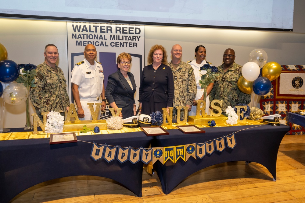 U.S. Navy Nurse Corp 116th Birthday Celebration