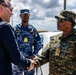 President of Barbados and U.S. Ambassador to Barbados conduct TRADEWINDS 24 training site flyover