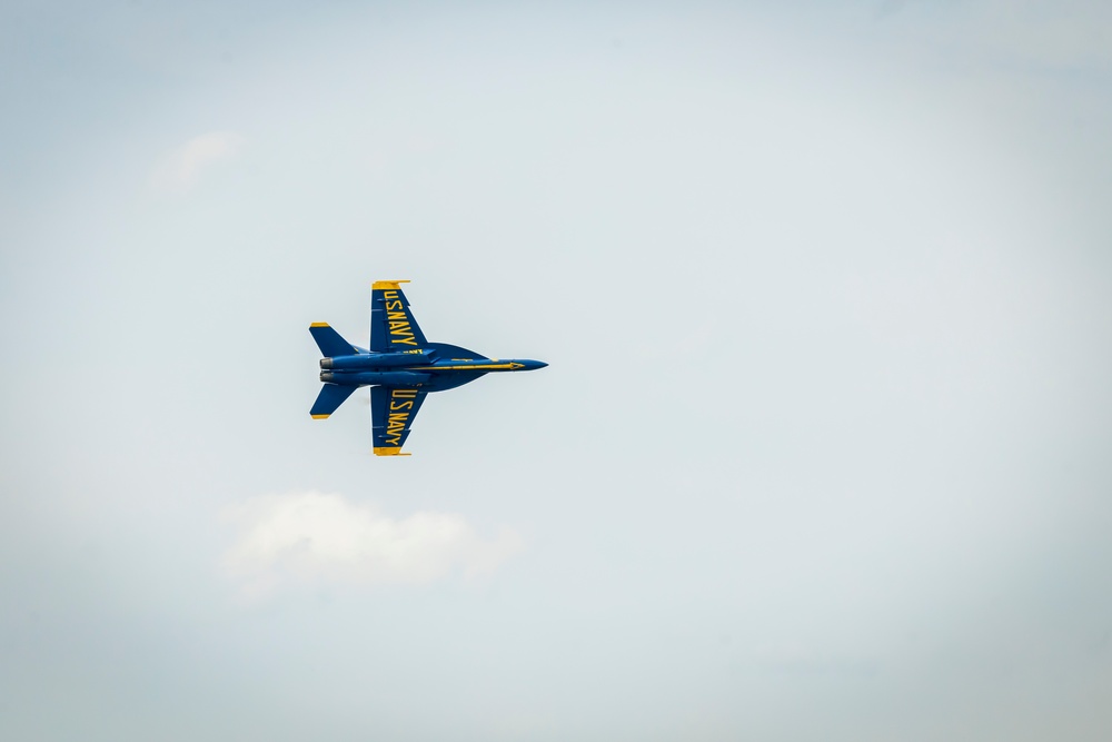 Marine Corps Air Station Cherry Point 2024 Air Show Blue Angels Demo