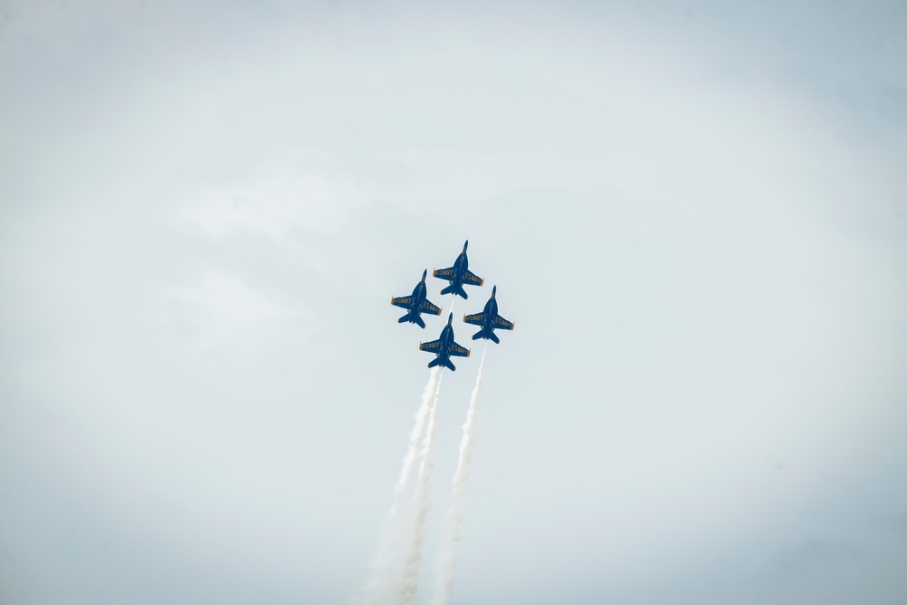 Marine Corps Air Station Cherry Point 2024 Air Show Blue Angels Demo