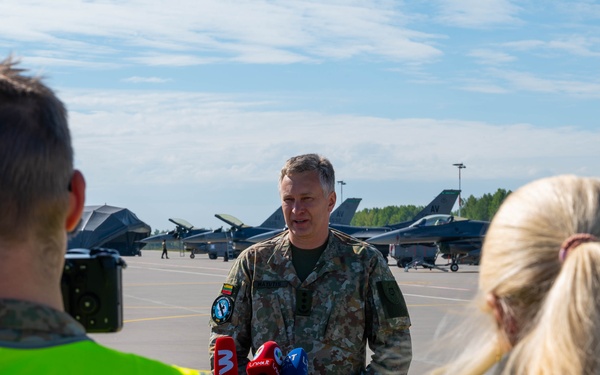 Exercise Astral Knight 24 Media Day at Šiauliai Air Base