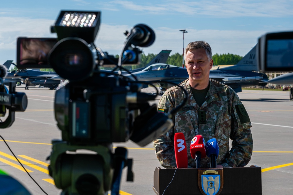 Exercise Astral Knight 24 Media Day at Šiauliai Air Base