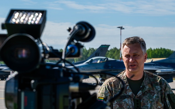 Exercise Astral Knight 24 Media Day at Šiauliai Air Base