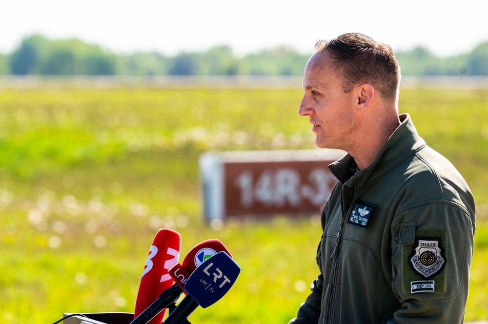 Exercise Astral Knight 24 Media Day at Šiauliai Air Base