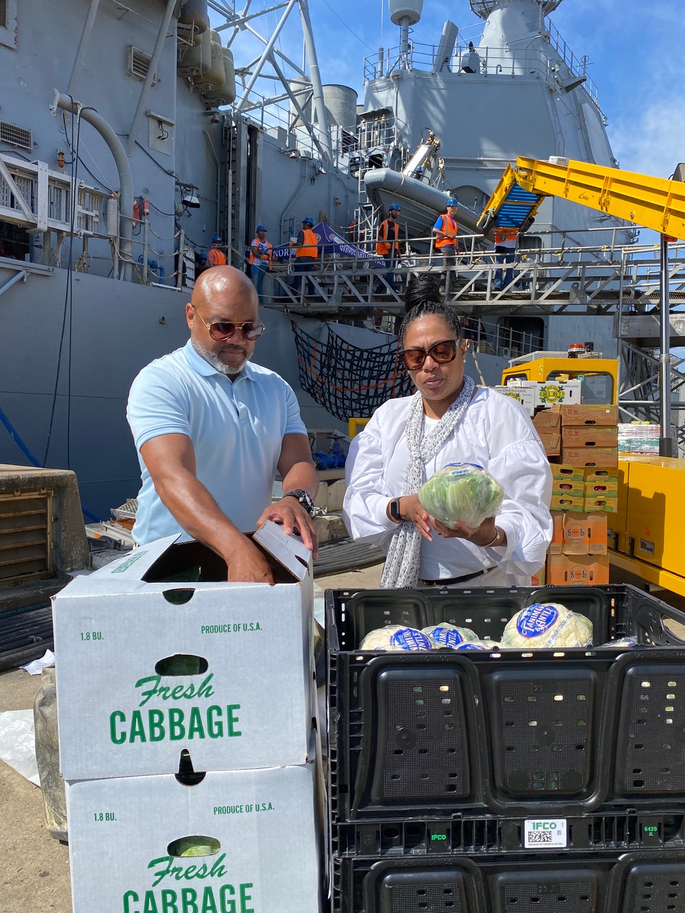 Terrance Taylor and Chanita Darville, DLA Land and Maritime, Naval Station Norfolk
