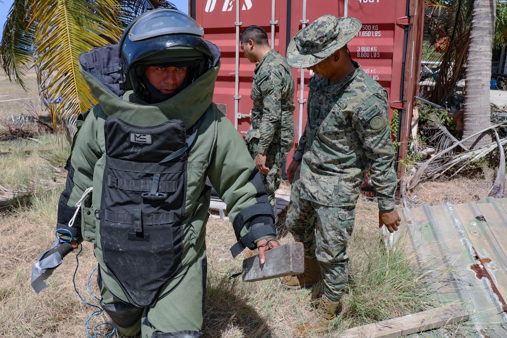 Partner nations increase explosive ordinance disposal proficiency during TRADEWINDS 24