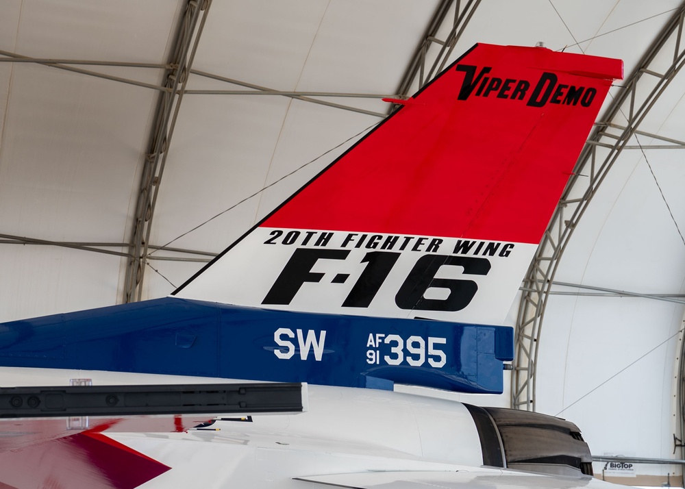 The F-16 Viper Demonstration Team releases new 50th anniversary paint scheme