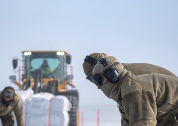 Kentucky Air Guard transports building materials to construct homes in Alaska