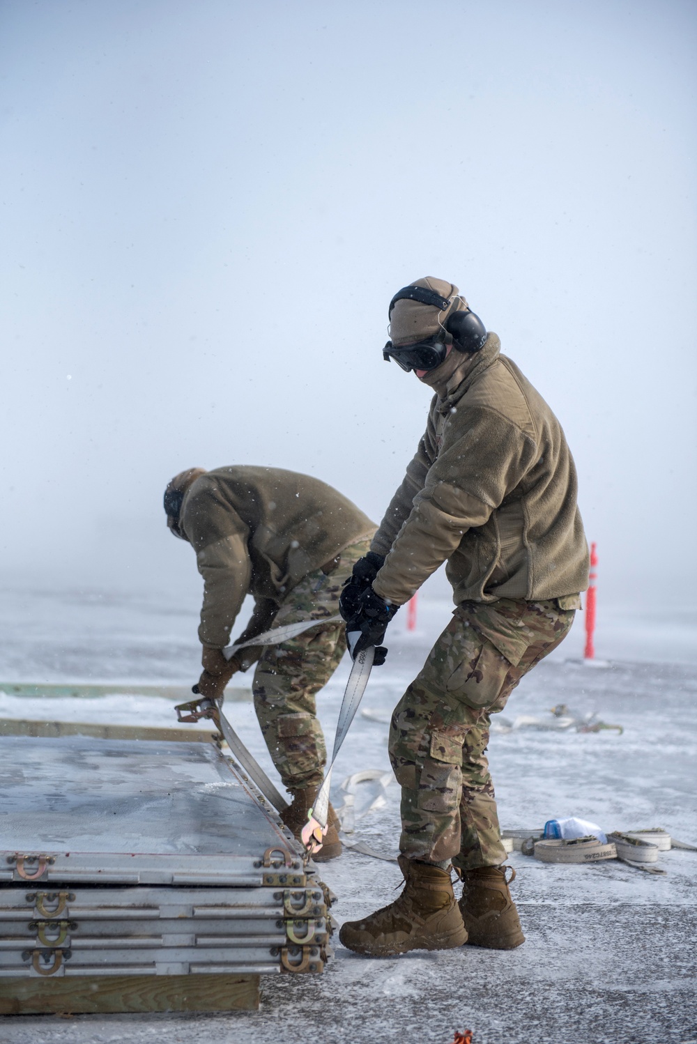 Kentucky Air Guard transports building materials to construct homes in Alaska
