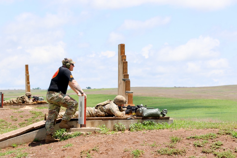 Best Redleg Competition 2024: M4 Qualification Range