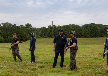 NASCAR, Charlotte Motor Speedway visits MCRD Parris Island