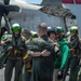 VAW-115 Change of Command Aboard Theodore Roosevelt