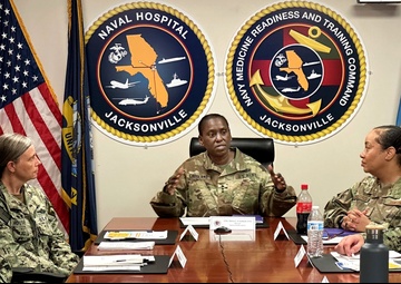 DHA Director visits Naval Hospital Jacksonville