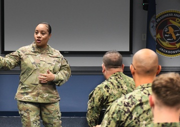 DHA Senior Enlisted Leader Visits Naval Hospital Jacksonville