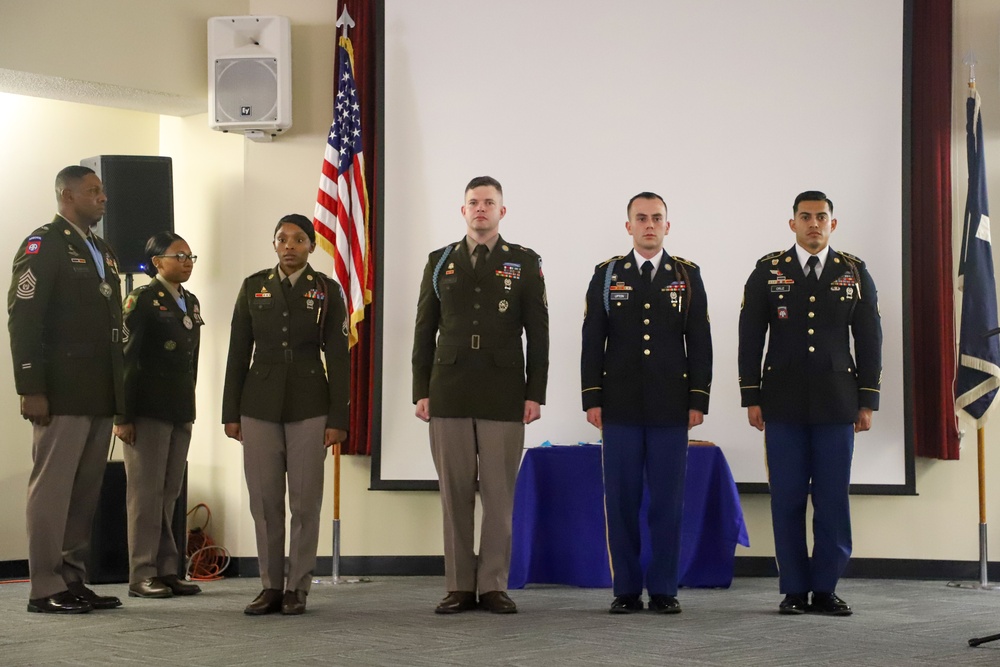 Sustainment Soldiers Host Audie Murphy Club Induction Ceremony