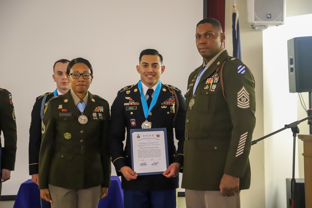 Sustainment Soldiers Host Audie Murphy Club Induction Ceremony
