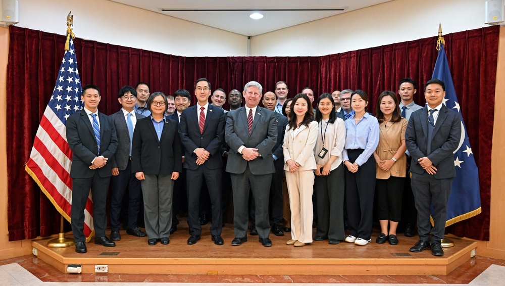 DSCA Director Jim Hursch visits the Republic of Korea