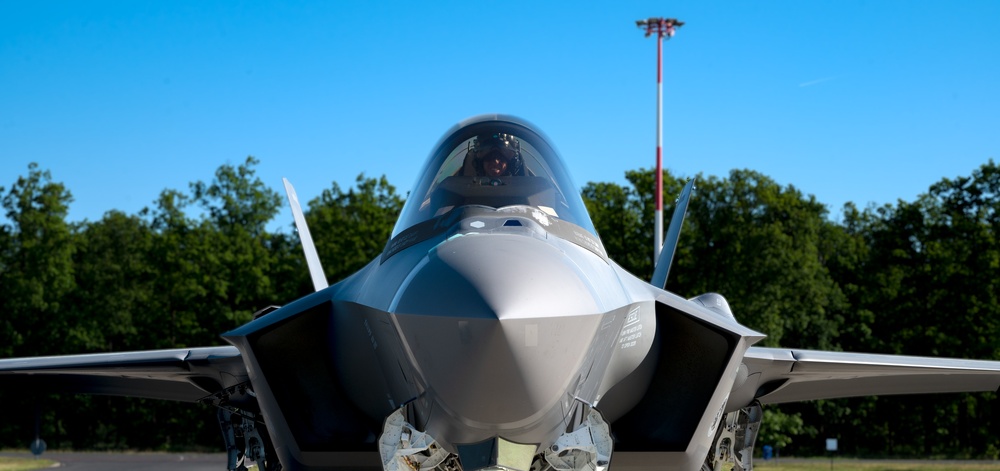 Lightning Strikes at Powidz Air Base