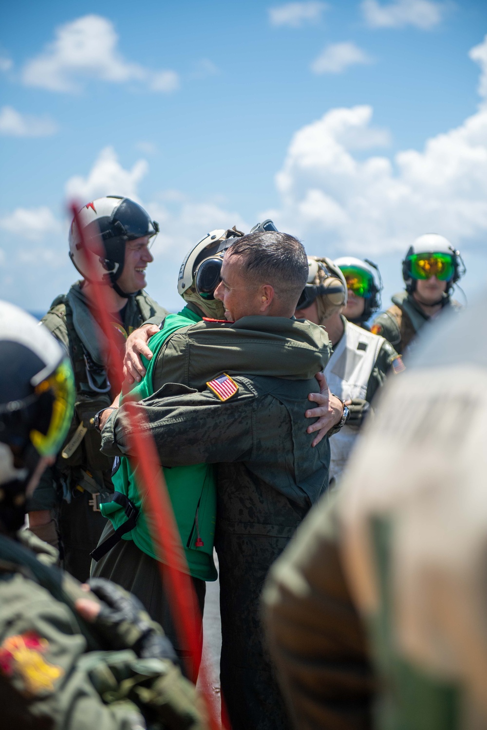 VAW-115 Change of Command Aboard Theodore Roosevelt