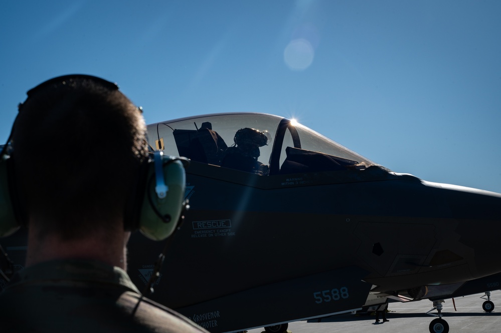 Lightning Strikes at Powidz Air Base