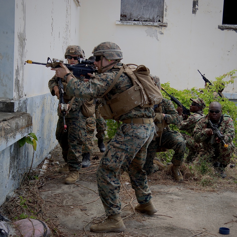 1st Battalion, 25th Marine Regiment conducts military operations on urbanized terrain training