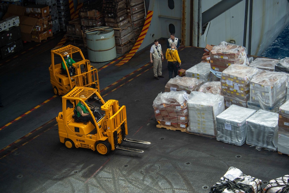 Theodore Roosevelt Replenishment-at-Sea