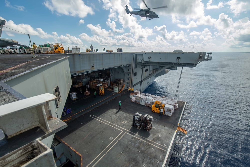 Theodore Roosevelt Replenishment-at-Sea