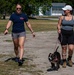 3rd Division Sustainment Brigade Plays with Pups