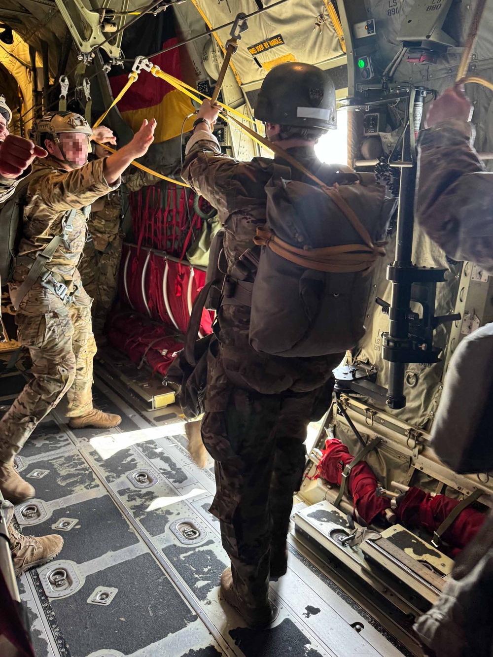 U.S. Army 10th Special Forces Group (Airborne) and Polish 6th Airborne Brigade perform a static line and high altitude low opening parachute jumps May 13-15, 2024 near Krakow Poland.