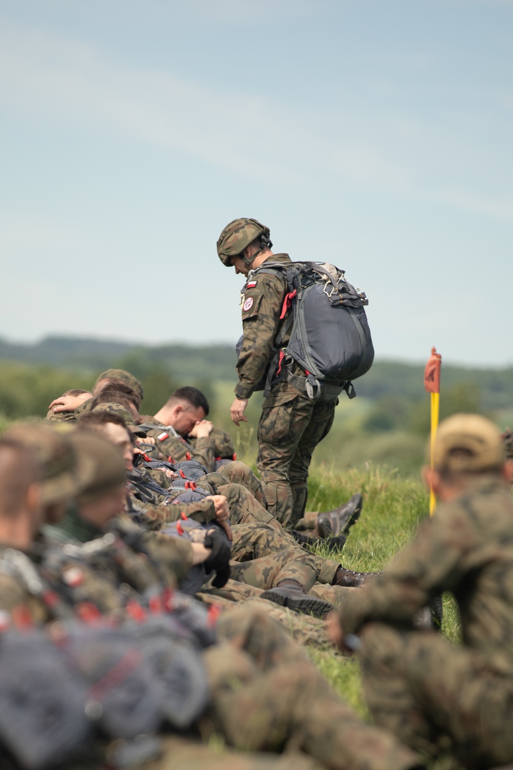 U.S. Army 10th Special Forces Group (Airborne) and Polish 6th Airborne Brigade perform a static line and high altitude low opening parachute jumps May 13-15, 2024 near Krakow Poland.