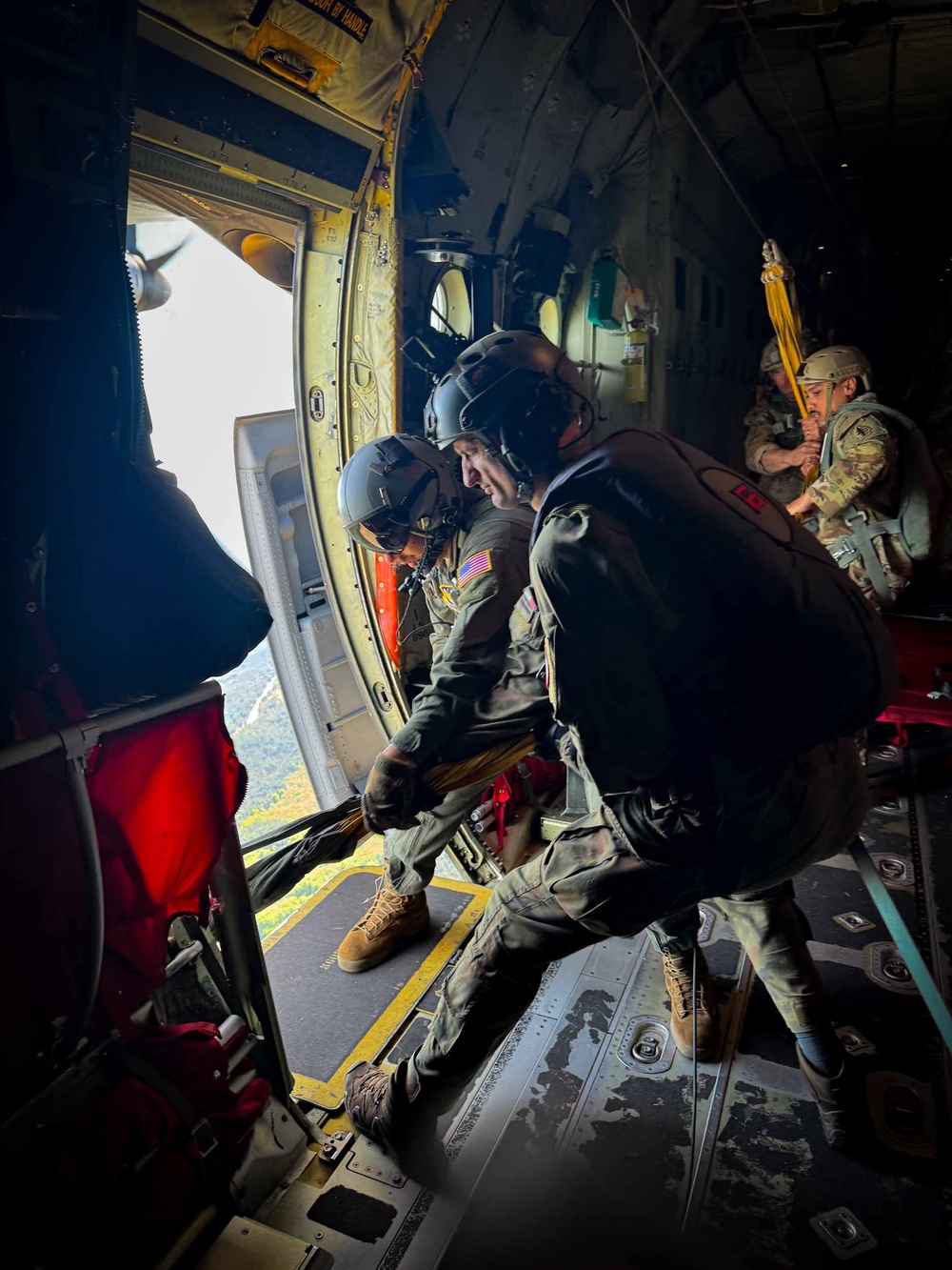 U.S. Army 10th Special Forces Group (Airborne) and Polish 6th Airborne Brigade perform a static line and high altitude low opening parachute jumps May 13-15, 2024 near Krakow Poland.