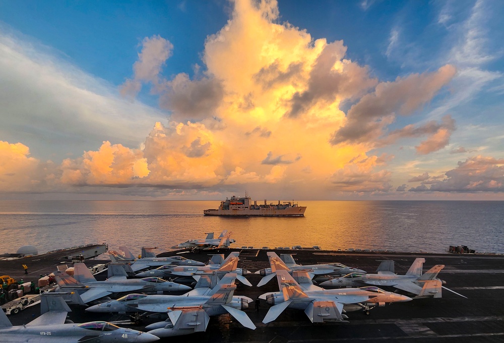 Theodore Roosevelt Replenishment-at-Sea