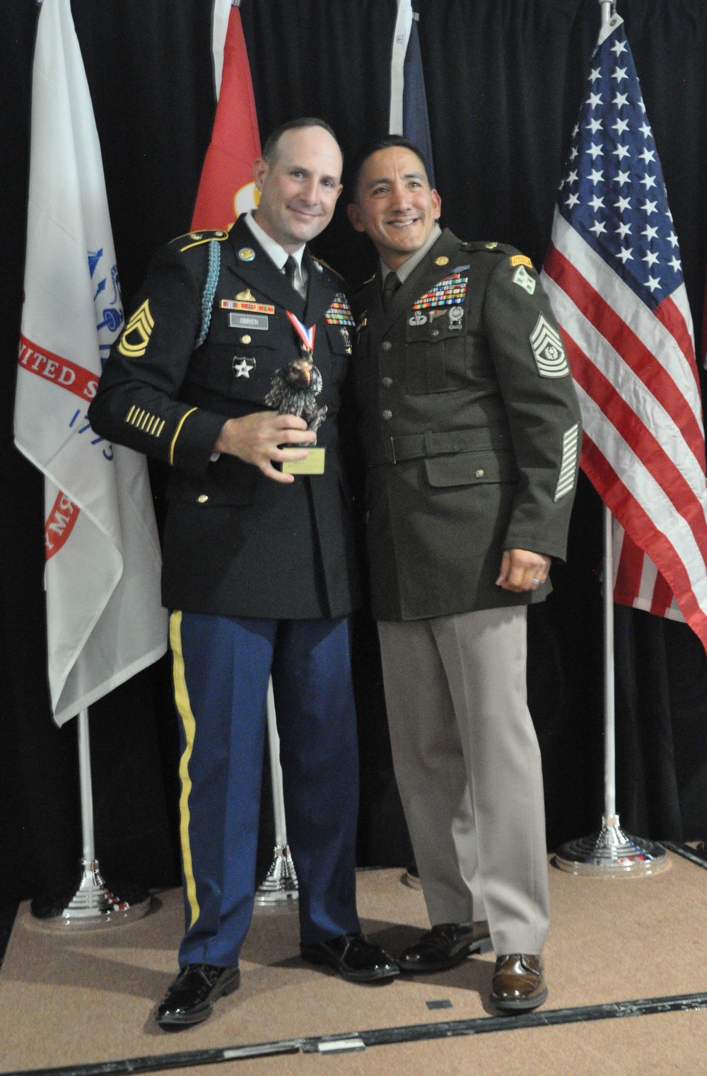 Community recognizes top enlisted members