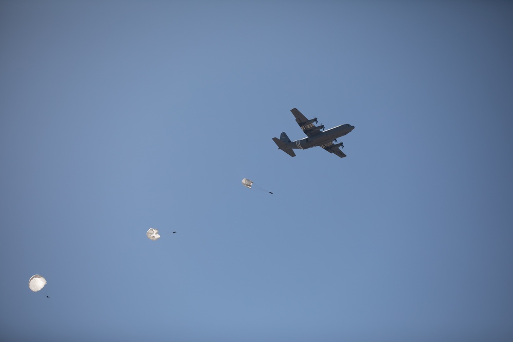 U.S. Army 10th Special Forces Group (Airborne) and Polish 6th Airborne Brigade perform a static line and high altitude low opening parachute jumps May 13-15, 2024 near Krakow Poland.