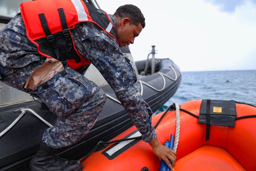 Partner nations conduct sea patrol and helocast operations training during TRADEWINDS 24