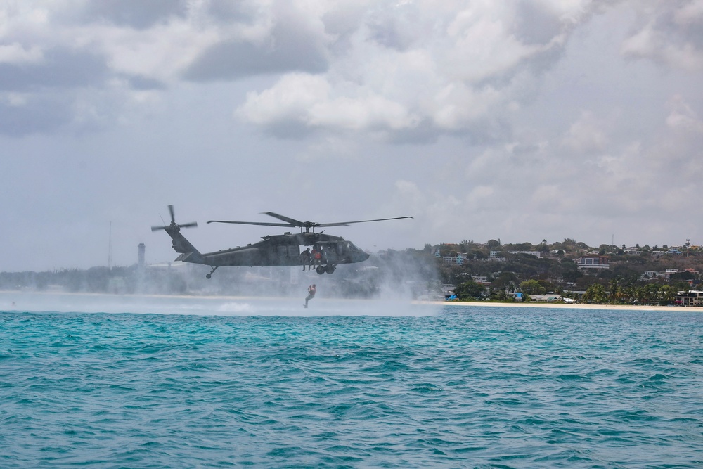 Partner nations conduct sea patrol and helocast operations training during TRADEWINDS 24