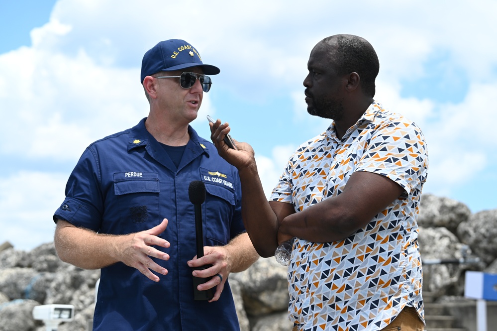 U.S. Coast Guard host media day for maritime tracks at TRADEWINDS 24