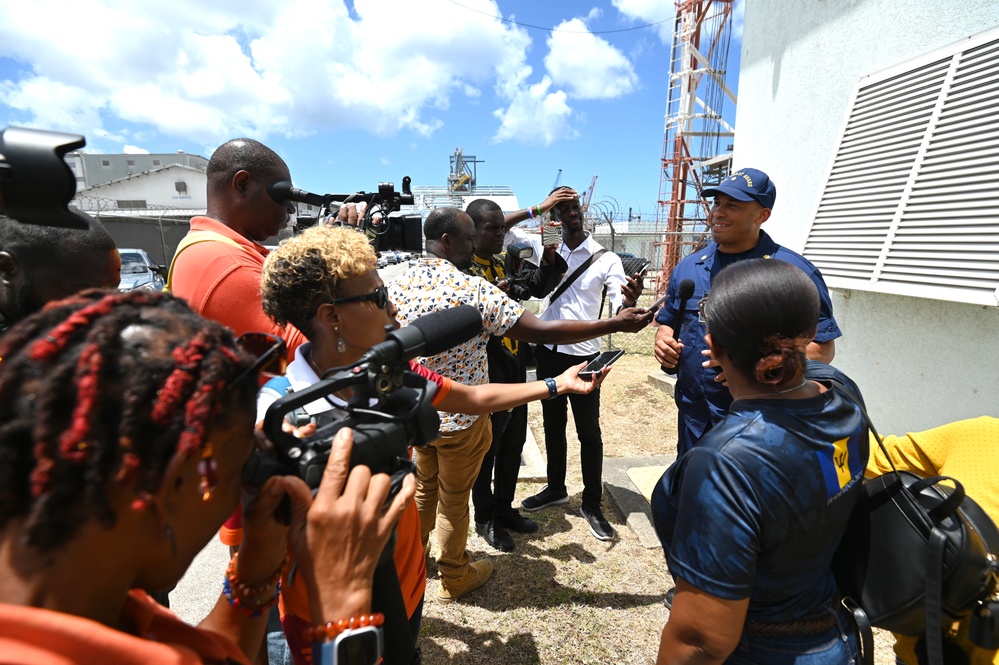 U.S. Coast Guard host media day for maritime tracks at TRADEWINDS 24