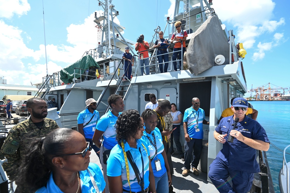 U.S. Coast Guard host media day for maritime tracks at TRADEWINDS 24