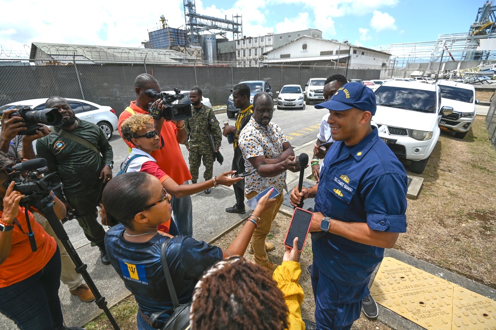 U.S. Coast Guard host media day for maritime tracks at TRADEWINDS 24